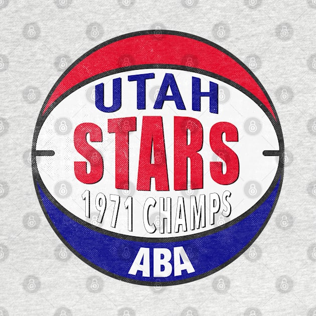 Defunct Utah Stars 1971 ABA Champs by LocalZonly